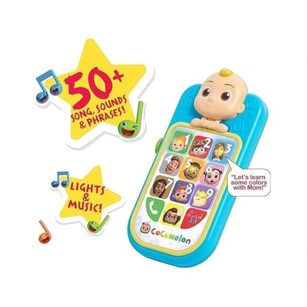 CoComelon JJ's First‎ Learning Phone with Lights Sounds Songs for Kids Ages 18M+